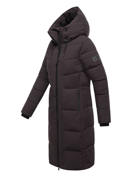 Navahoo Damen Winter Steppmantel SCHOKOKUSS – elegant, warm & funktional - Image 2