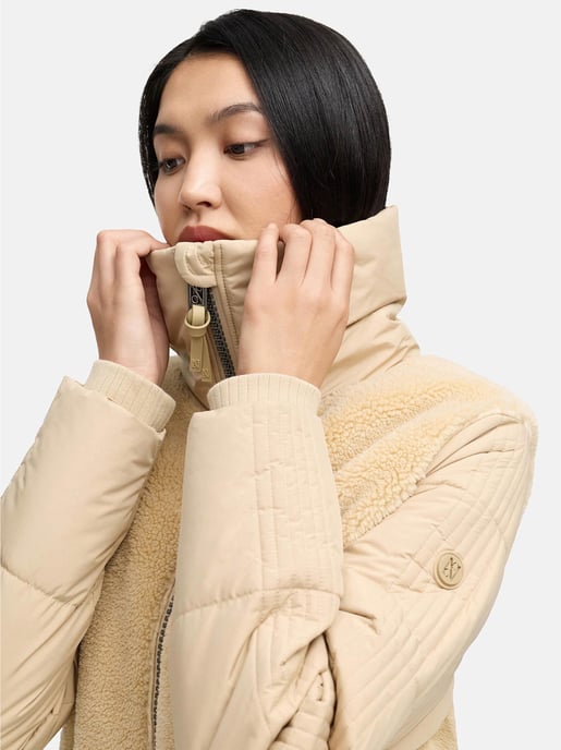 Navahoo Damen Winterjacke TEDDYZONE – trendig, warm & stylisch - Image 3