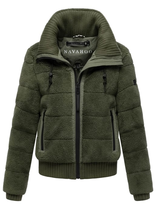 Navahoo Damen Winterjacke SCHNEEPUDER – kuschelig, modern & warm - Image 1