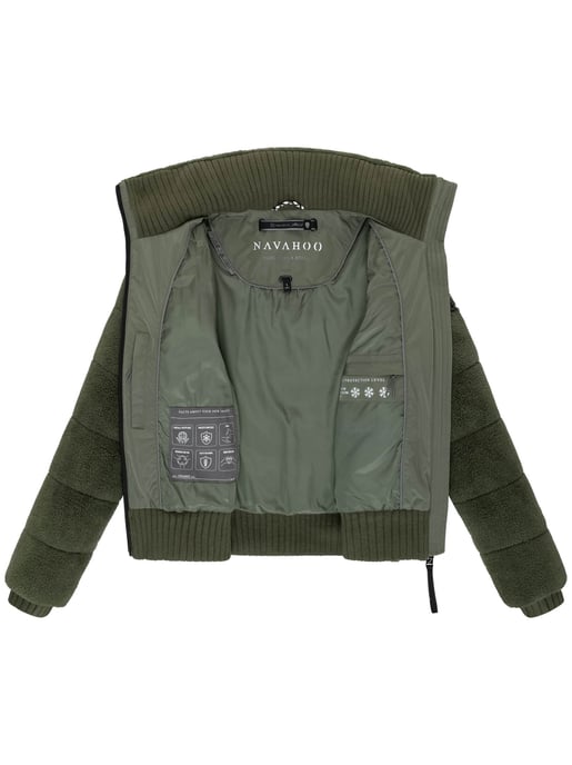 Navahoo Damen Winterjacke SCHNEEPUDER – kuschelig, modern & warm - Image 4