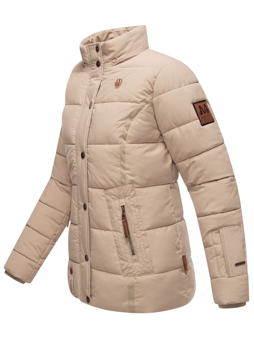 Marikoo Damen Winterjacke Nekoo mit Kunstfellkapuze & Teddy-Innenfutter - Image 3