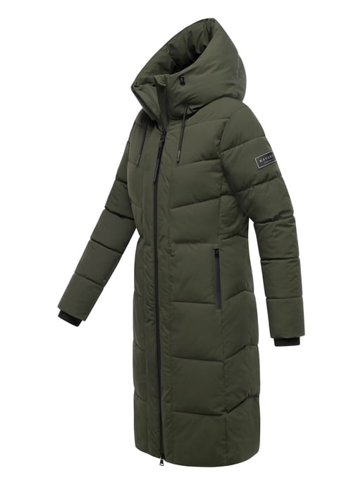 Navahoo Damen Winter Steppmantel SCHOKOKUSS – elegant, warm & funktional - Image 2