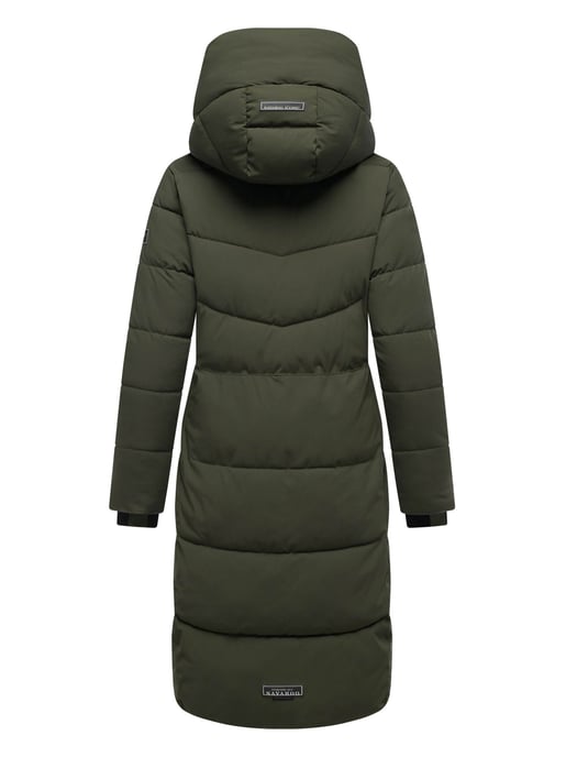 Navahoo Damen Winter Steppmantel SCHOKOKUSS – elegant, warm & funktional - Image 3