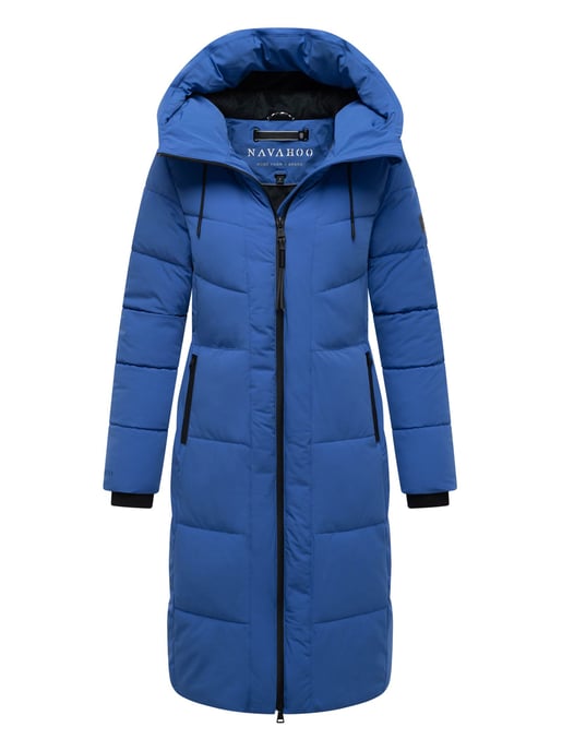 Navahoo Damen Winter Steppmantel SCHOKOKUSS – elegant, warm & funktional - Image 1