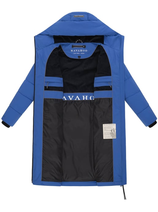Navahoo Damen Winter Steppmantel SCHOKOKUSS – elegant, warm & funktional - Image 4