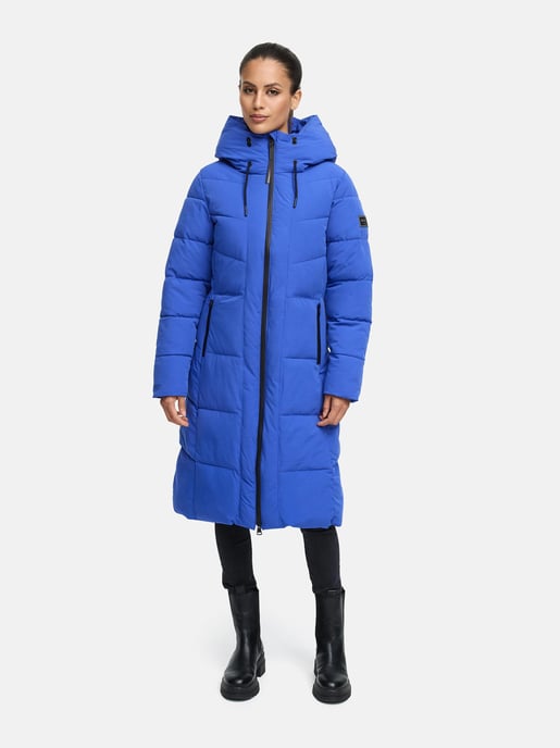 Navahoo Damen Winter Steppmantel SCHOKOKUSS – elegant, warm & funktional - Image 6