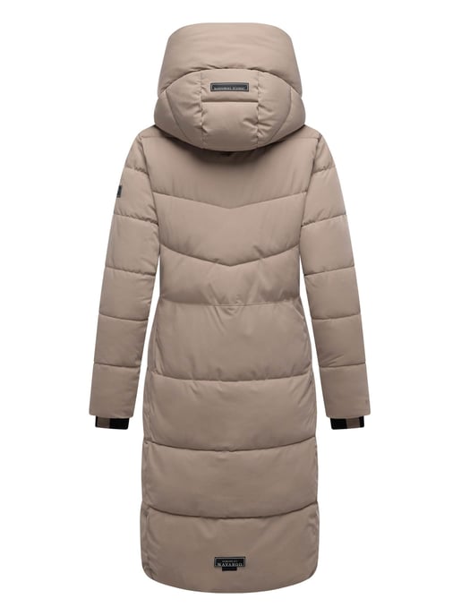 Navahoo Damen Winter Steppmantel SCHOKOKUSS – elegant, warm & funktional - Image 3
