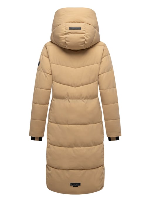 Navahoo Damen Winter Steppmantel SCHOKOKUSS – elegant, warm & funktional - Image 3