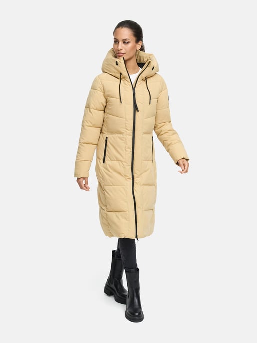 Navahoo Damen Winter Steppmantel SCHOKOKUSS – elegant, warm & funktional - Image 6