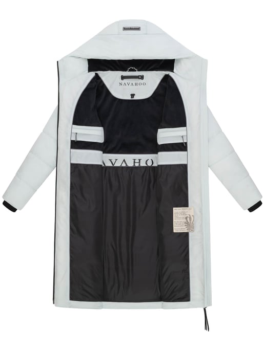 Navahoo Damen Winter Steppmantel SCHOKOKUSS – elegant, warm & funktional - Image 4