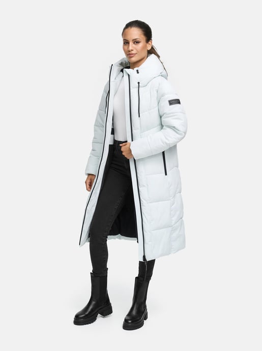 Navahoo Damen Winter Steppmantel SCHOKOKUSS – elegant, warm & funktional - Image 5