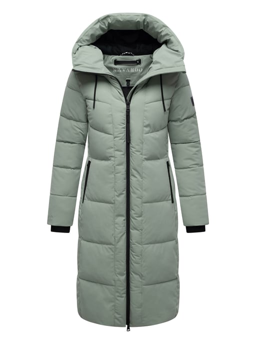 Navahoo Damen Winter Steppmantel SCHOKOKUSS – elegant, warm & funktional - Image 1