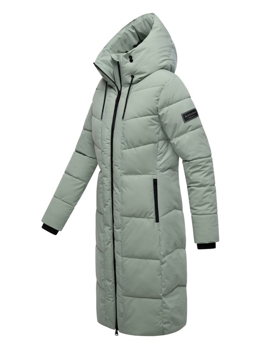 Navahoo Damen Winter Steppmantel SCHOKOKUSS – elegant, warm & funktional - Image 2