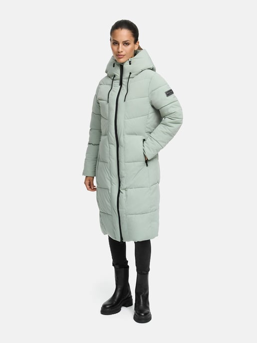 Navahoo Damen Winter Steppmantel SCHOKOKUSS – elegant, warm & funktional - Image 6