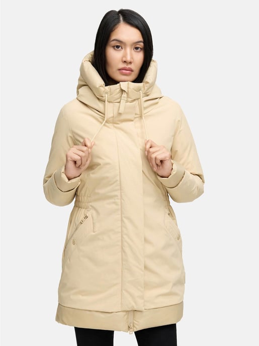 Navahoo Damen Winterparka WINTERPRINZESSIN mit Kapuze & femininer Passform - Image 3