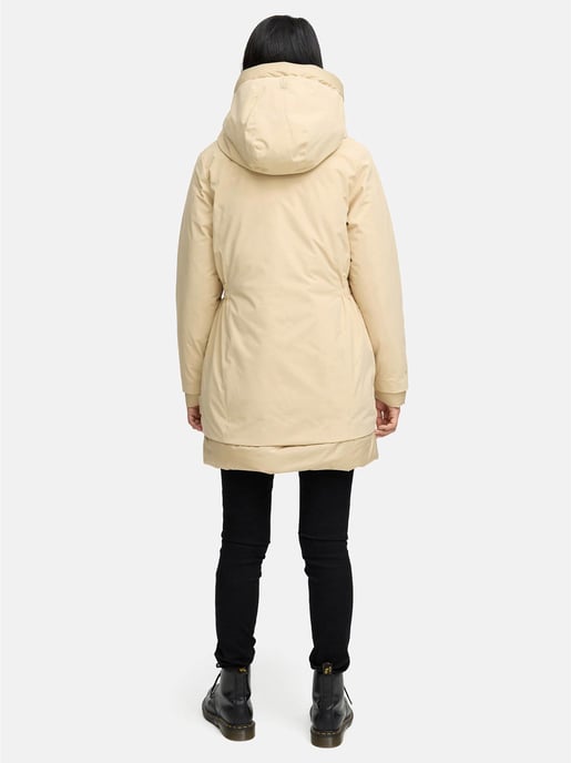 Navahoo Damen Winterparka WINTERPRINZESSIN mit Kapuze & femininer Passform - Image 4
