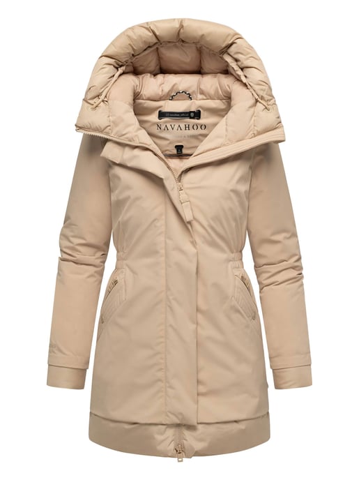 Navahoo Damen Winterparka WINTERPRINZESSIN mit Kapuze & femininer Passform - Image 5