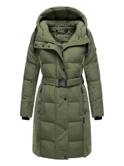 Navahoo Damen Wintermantel Funkelteddy – stilvoll, warm & modern - Image 1