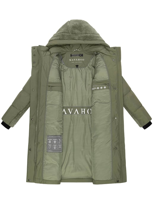 Navahoo Damen Wintermantel Funkelteddy – stilvoll, warm & modern - Image 5