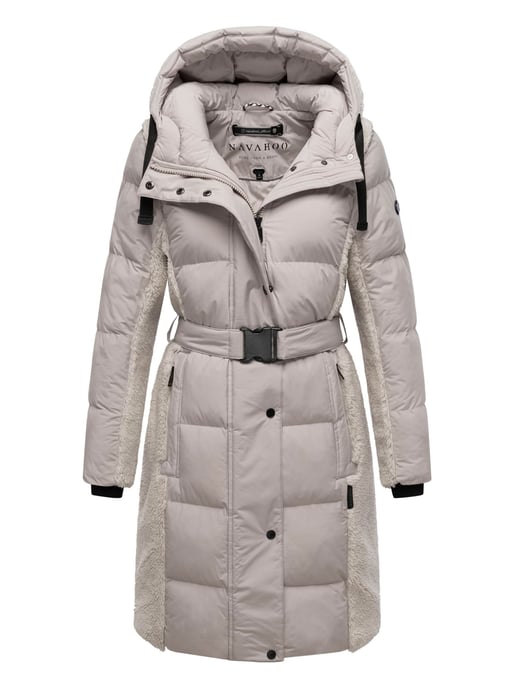 Navahoo Damen Wintermantel Funkelteddy – stilvoll, warm & modern - Image 1