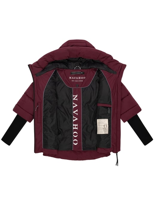 Navahoo Damen Winter Steppjacke Lotusherz XIV – warm, funktional & urban - Image 3