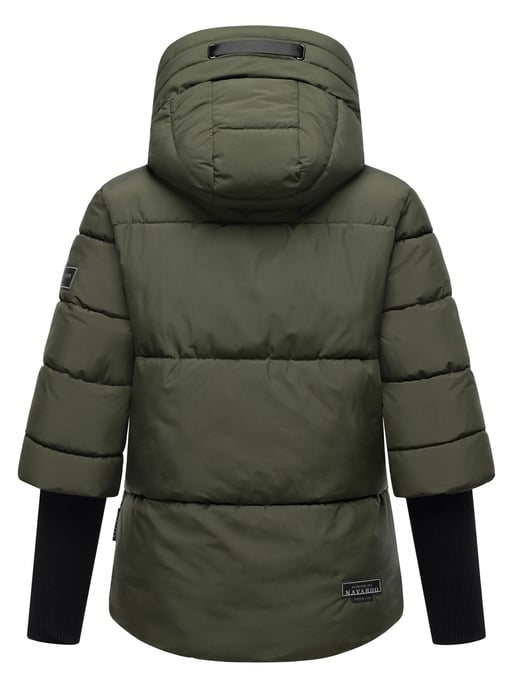 Navahoo Damen Winter Steppjacke Lotusherz XIV – warm, funktional & urban - Image 2