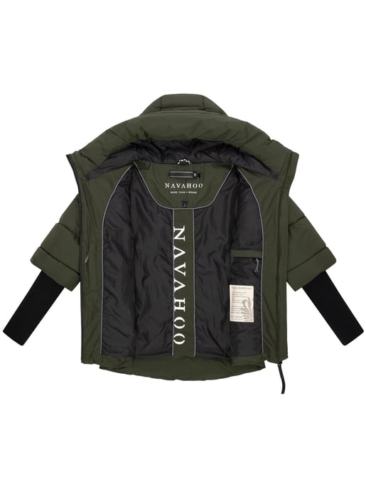 Navahoo Damen Winter Steppjacke Lotusherz XIV – warm, funktional & urban - Image 3