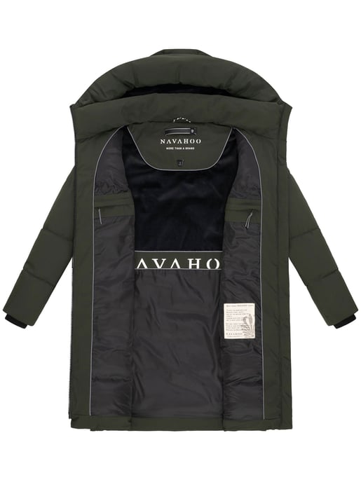 Navahoo Damen Steppmantel Mondnebel XIV – warm, stilvoll & funktional - Image 4