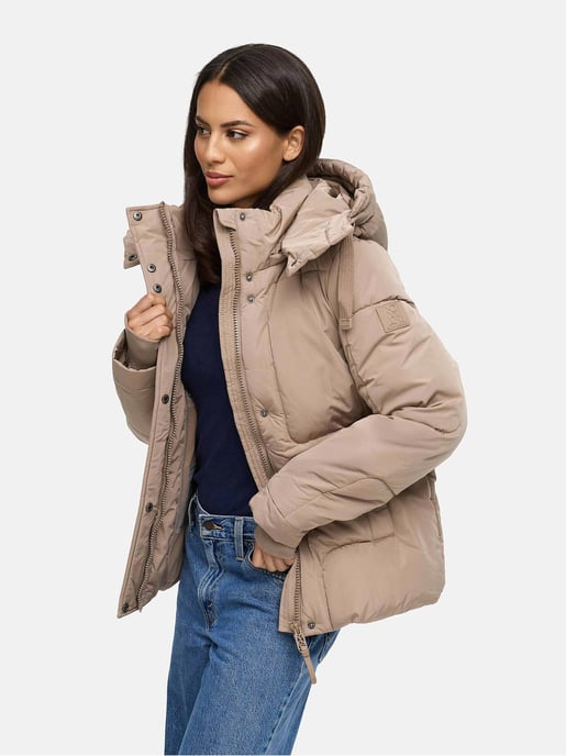 Navahoo Damen Steppjacke Zauberlicht mit Fleecefutter & Kapuze - Image 6