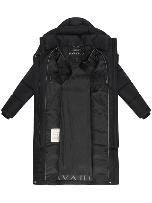 Navahoo Damen Steppmantel Engelsfeder XIV – warm, stilvoll & funktional - Image 5