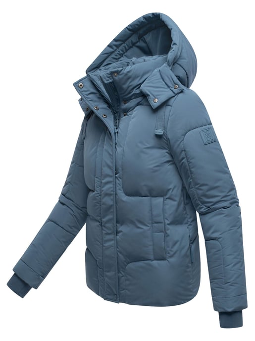 Navahoo Damen Steppjacke Zauberlicht mit Fleecefutter & Kapuze - Image 2