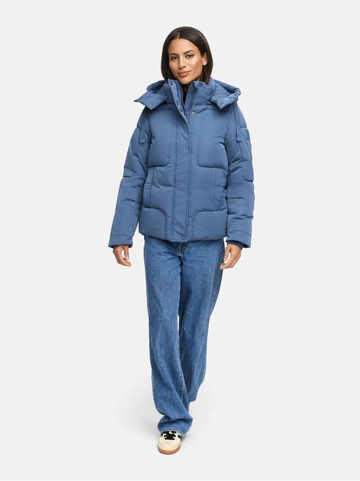 Navahoo Damen Steppjacke Zauberlicht mit Fleecefutter & Kapuze - Image 6