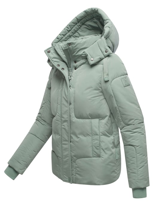 Navahoo Damen Steppjacke Zauberlicht mit Fleecefutter & Kapuze - Image 2