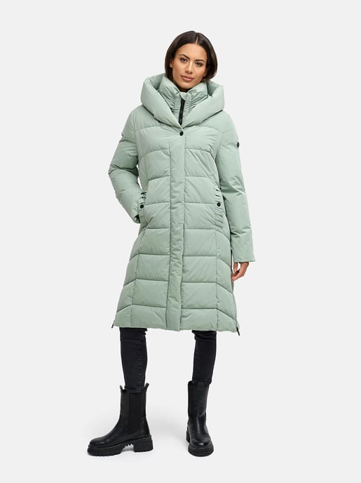 Navahoo Damen Steppmantel Laubzauber – elegant, warm & funktional - Image 6