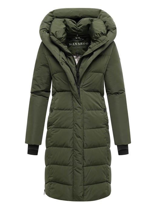 Navahoo Damen Steppmantel Laubzauber – elegant, warm & funktional - Image 1