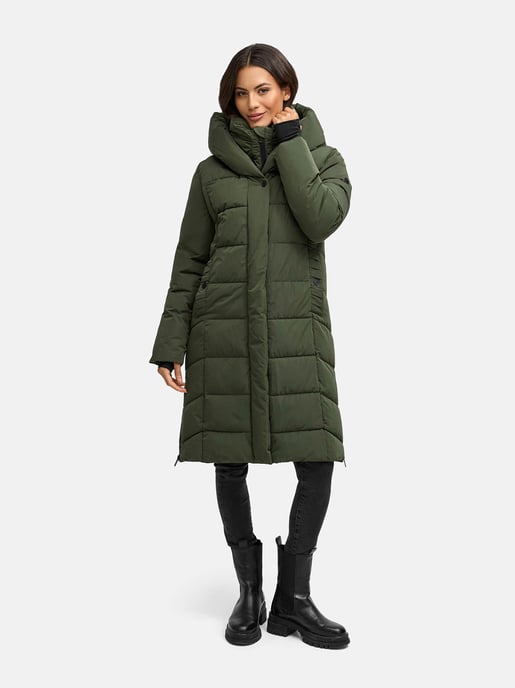 Navahoo Damen Steppmantel Laubzauber – elegant, warm & funktional - Image 6