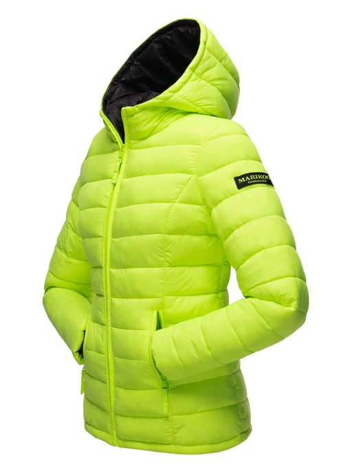 Marikoo Damen Steppjacke Lucy mit Kapuze & leichtem Futter - Image 4