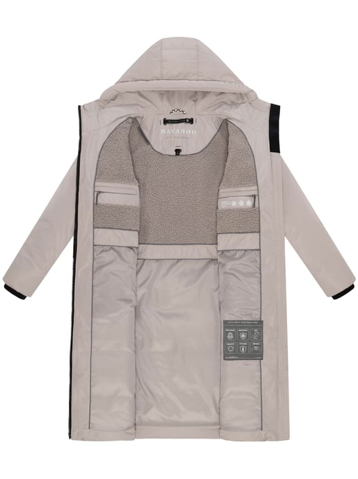 Navahoo Damen Steppmantel Herbstnebel – elegant, warm & funktional - Image 5