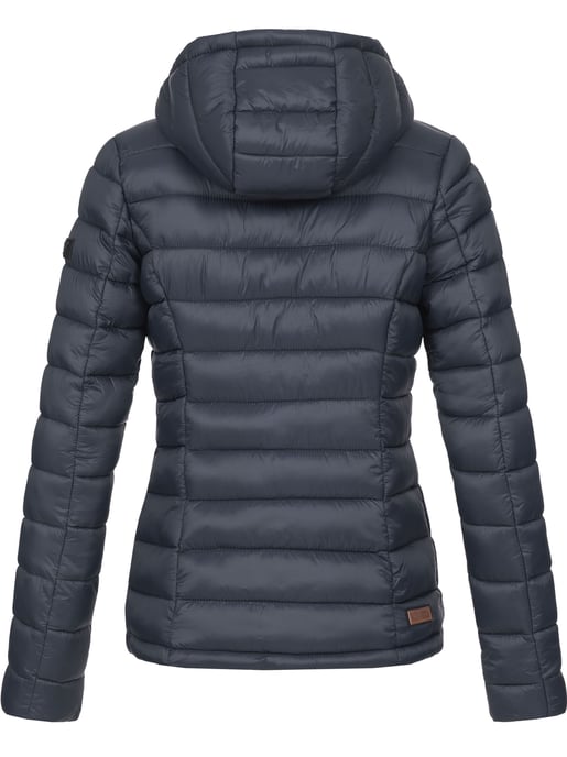 Marikoo Damen Steppjacke Lucy mit Kapuze & leichtem Futter - Image 3