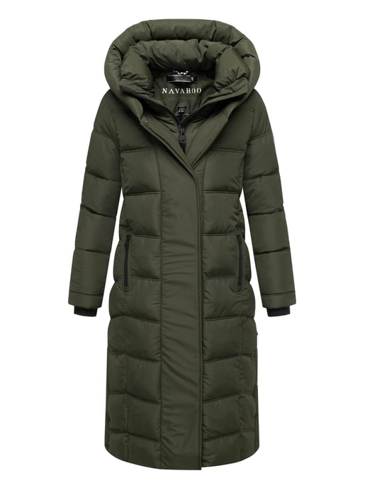 Navahoo Damen Steppmantel Engelsfeder XIV – warm, stilvoll & funktional - Image 1