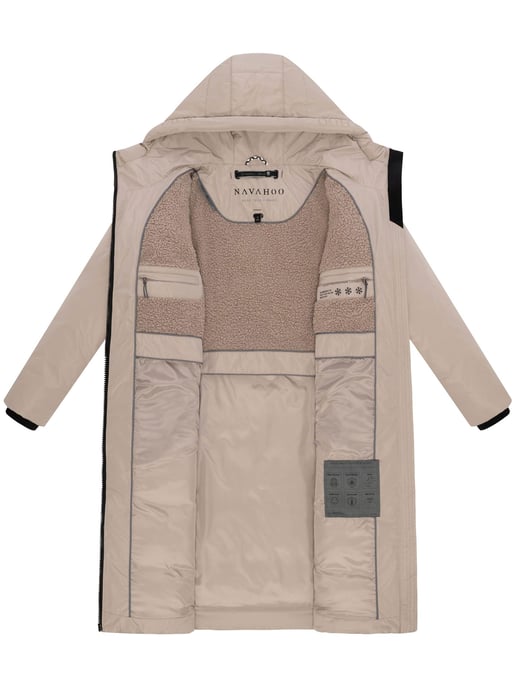 Navahoo Damen Steppmantel Herbstnebel – elegant, warm & funktional - Image 5