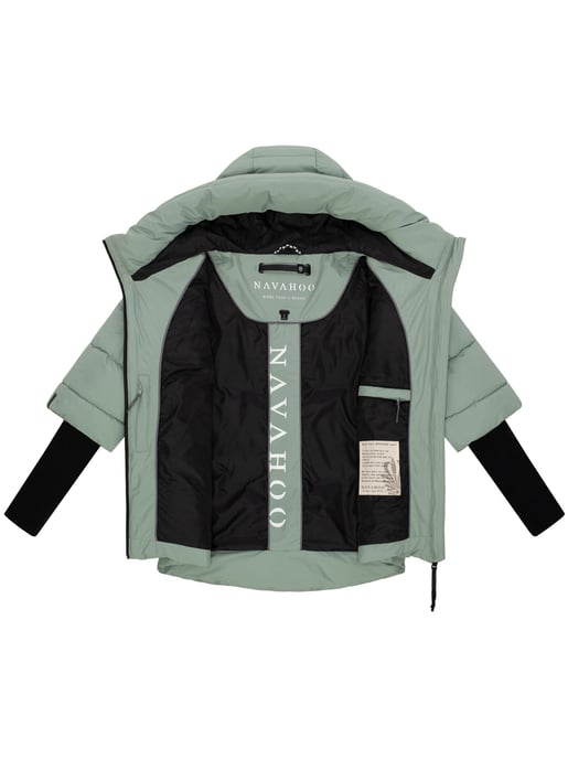 Navahoo Damen Winter Steppjacke Lotusherz XIV – warm, funktional & urban - Image 3