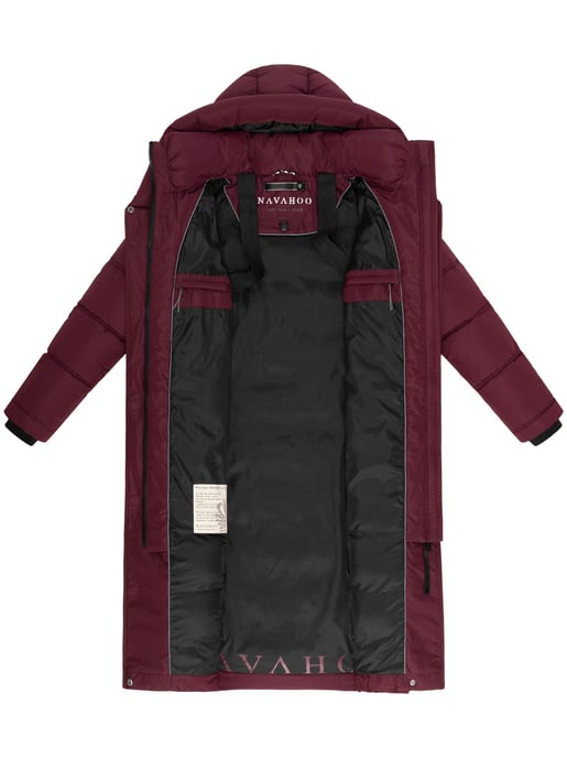 Navahoo Damen Steppmantel Engelsfeder XIV – warm, stilvoll & funktional - Image 5
