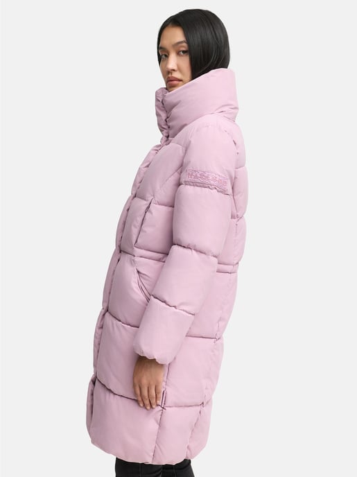 Marikoo Damen Steppjacke Yukanii mit Kapuze & Reißverschlusstaschen - Image 4