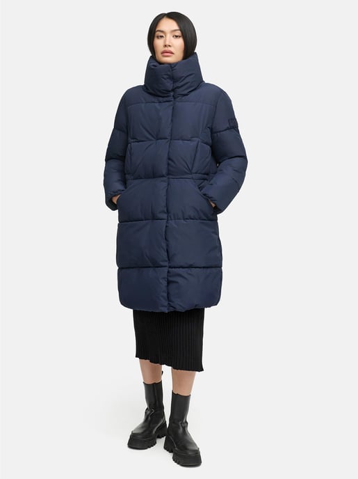 Marikoo Damen Steppjacke Yukanii mit Kapuze & Reißverschlusstaschen - Image 3