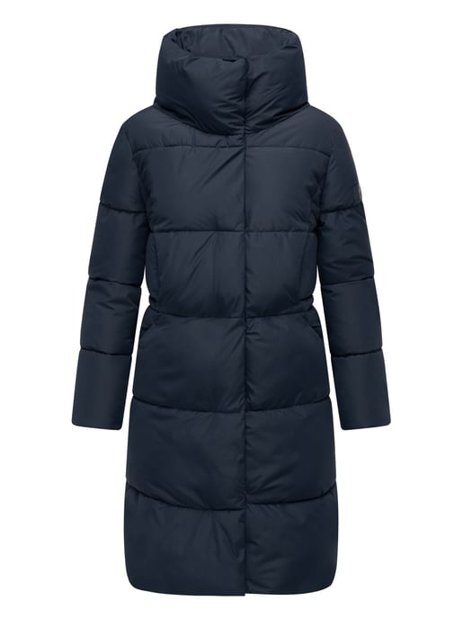Marikoo Damen Steppjacke Yukanii mit Kapuze & Reißverschlusstaschen - Image 6