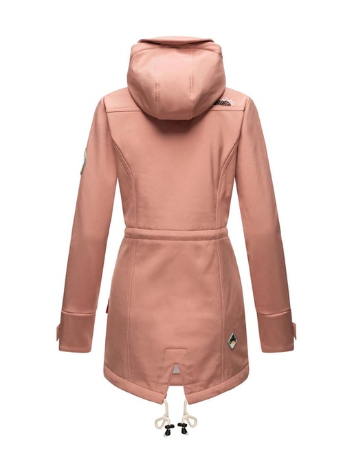 Marikoo lange Damen Steppjacke Abendsternchen mit abnehmbarer Kapuze - Image 4