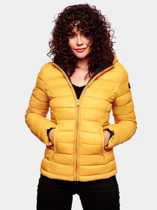 Marikoo Damen Steppjacke Lucy mit Kapuze & leichtem Futter - Image 4