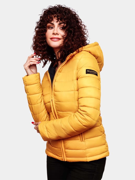 Marikoo Damen Steppjacke Lucy mit Kapuze & leichtem Futter - Image 5
