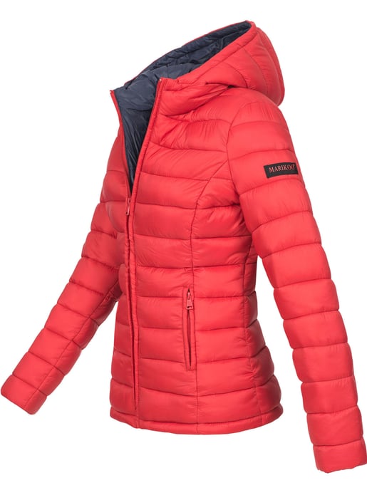 Marikoo Damen Steppjacke Lucy mit Kapuze & leichtem Futter - Image 2